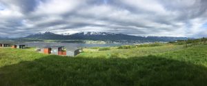 Bucht von Akureyri, vom Ferienhaus aus