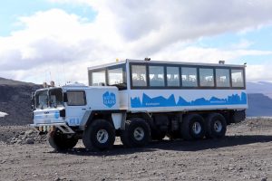 Truck für den Langjökull Gletscher